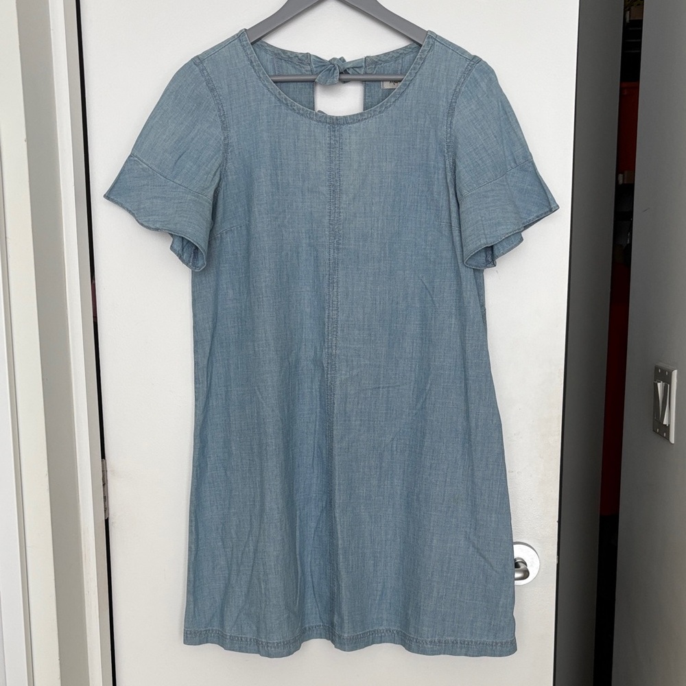 Madewell Blue Denim Dress
